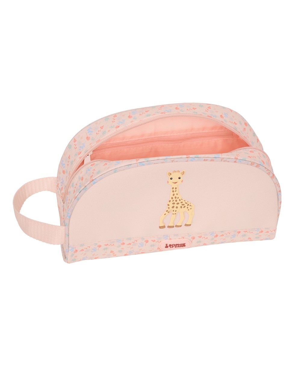 Neceser safta adaptable a carro reciclado y repelente al agua sophie la girafe joy 160x260x90 mm