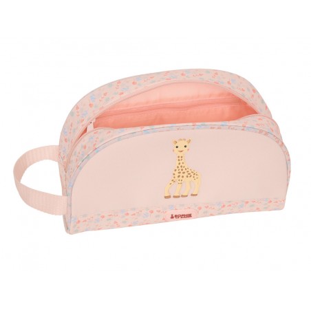 Neceser safta adaptable a carro reciclado y repelente al agua sophie la girafe joy 160x260x90 mm
