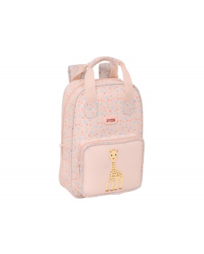 Mochila safta infantil reciclado y repelente al agua sophie la girafe joy 280x200x80 mm