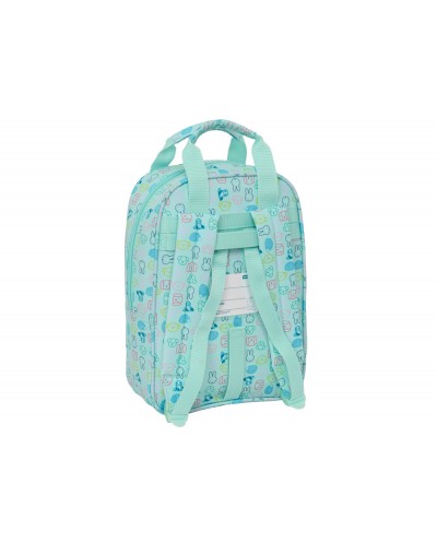 Mochila safta infantil reciclado y repelente al agua miffy friends 280x200x80 mm