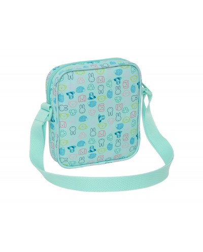 Bolsito bandolera safta reciclado y repelente al agua miffy friends 180x160x40 mm