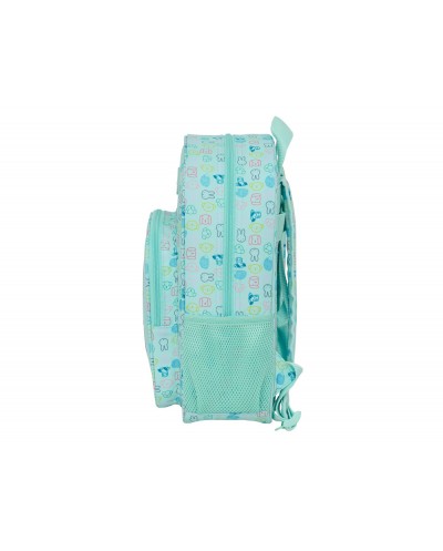 Mochila safta infantil adaptable carro reciclado y repelente al agua miffy friends 340x260x110 mm