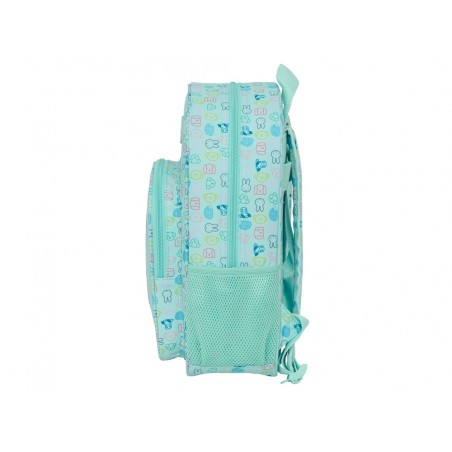 Mochila safta infantil adaptable carro reciclado y repelente al agua miffy friends 340x260x110 mm
