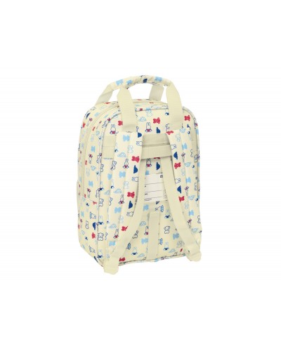 Mochila safta infantil reciclado y repelente al agua miffy buddy 280x200x80 mm