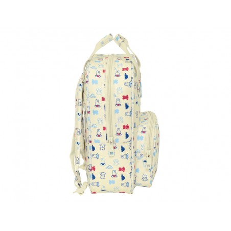 Mochila safta infantil reciclado y repelente al agua miffy buddy 280x200x80 mm