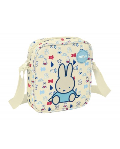 Bolsito bandolera safta reciclado y repelente al agua miffy buddy 180x160x40 mm