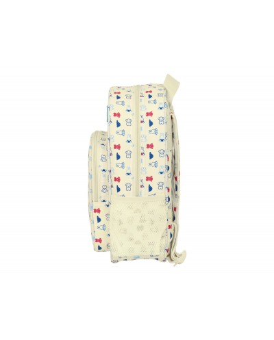Mochila safta infantil adaptable carro reciclado y repelente al agua miffy buddy 340x260x110 mm