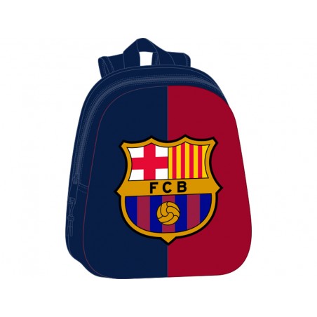 Mochila safta 3d fc barcelona 330x270x100 mm