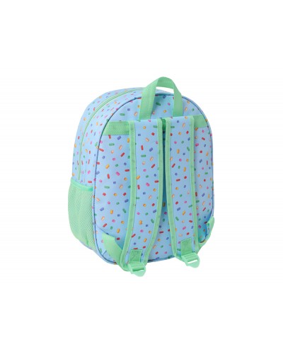 Mochila safta 3d bluey 330x270x100 mm