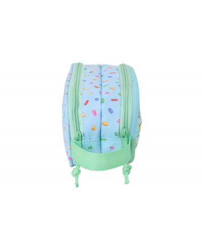 Bolso escolar portatodo safta doble 3d mochilas 3d bluey 80x210x60 mm