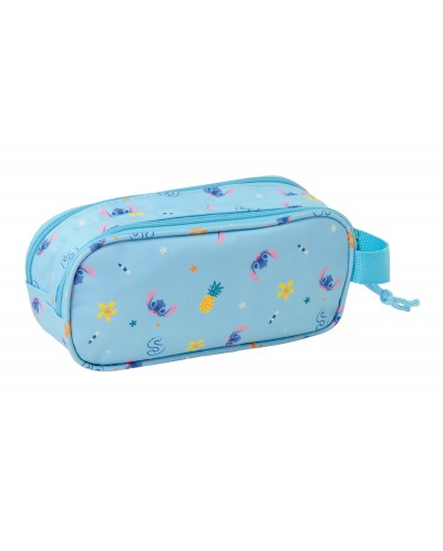 Bolso escolar portatodo safta doble 3d mochilas 3d stitch 80x210x60 mm