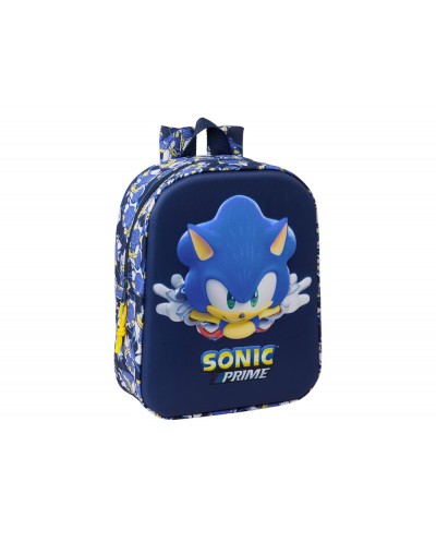 Mochila safta guarderia 3d sonic city 270x220x100 mm