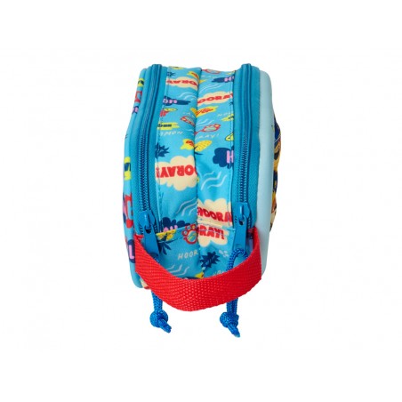 Bolso escolar portatodo safta doble 3d mochilas 3d paw patrol 80x210x60 mm