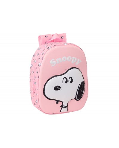 Mochila safta 3d snoopy 330x270x100 mm