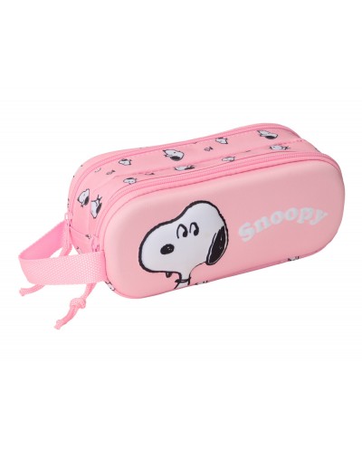 Bolso escolar portatodo safta doble 3d mochilas 3d snoopy 80x210x60 mm