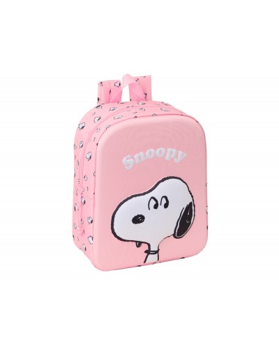 Mochila safta guarderia 3d snoopy 270x220x100 mm