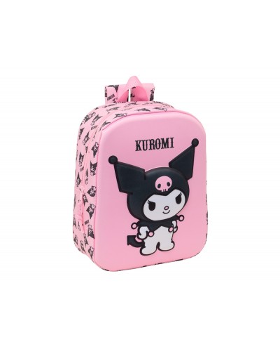 Mochila safta guarderia 3d kuromi 270x220x100 mm