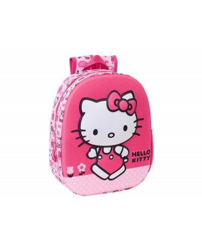 Mochila safta 3d hello kitty 330x270x100 mm