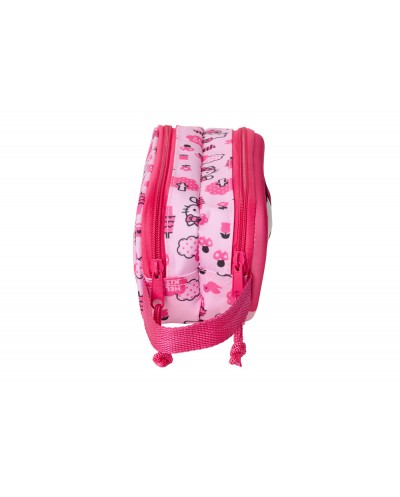 Bolso escolar portatodo safta doble 3d mochilas 3d hello kitty 80x210x60 mm