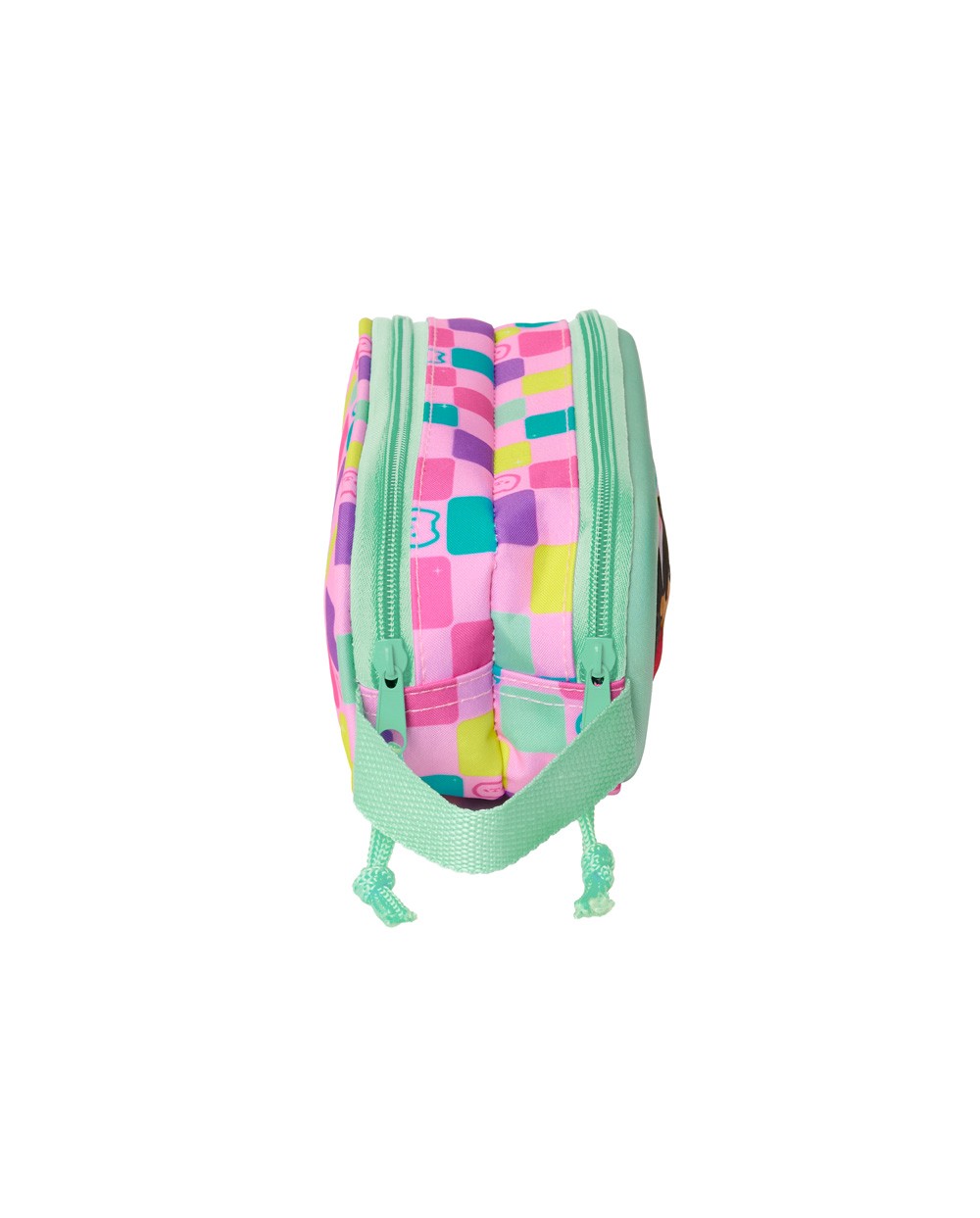 Bolso escolar portatodo safta doble 3d mochilas 3d gabby s dollhouse 80x210x60 mm