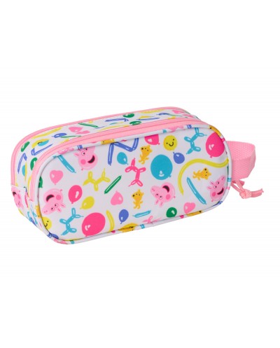 Bolso escolar portatodo safta doble 3d mochilas 3d peppa pig 80x210x60 mm