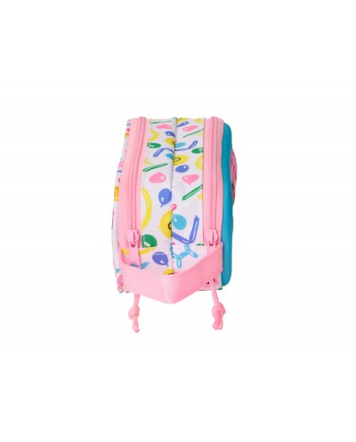 Bolso escolar portatodo safta doble 3d mochilas 3d peppa pig 80x210x60 mm