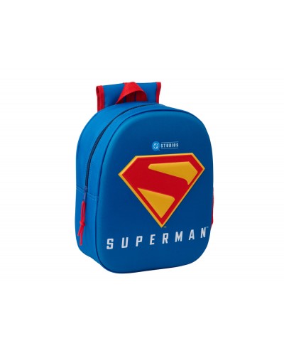 Mochila safta 3d superman 330x270x100 mm