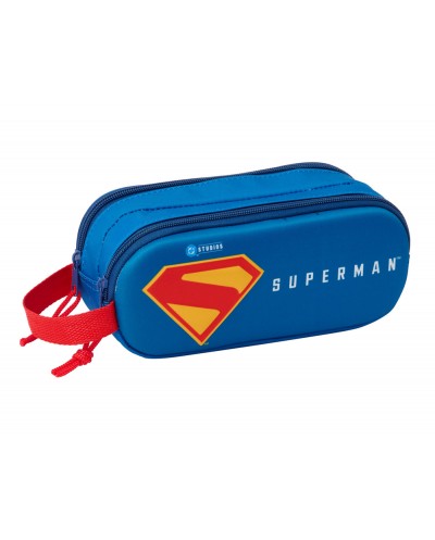 Bolso escolar portatodo safta doble 3d mochilas 3d superman 80x210x60 mm