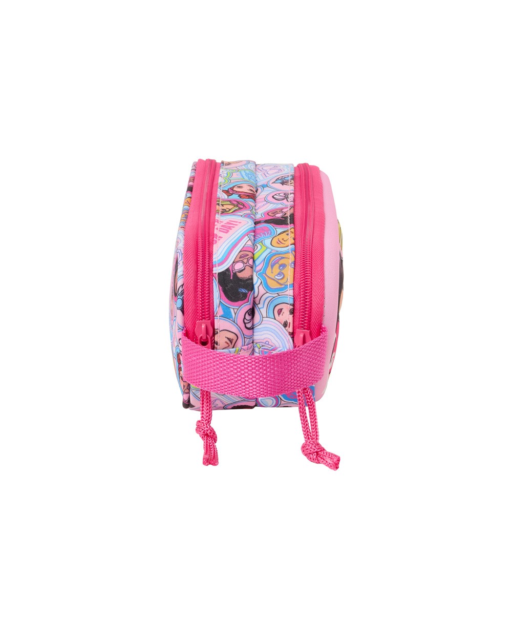 Bolso escolar portatodo safta doble 3d mochilas 3d barbie 80x210x60 mm