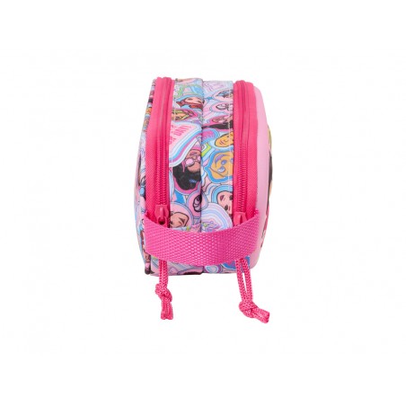 Bolso escolar portatodo safta doble 3d mochilas 3d barbie 80x210x60 mm