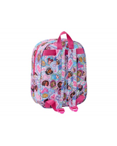Mochila safta guarderia 3d barbie 270x220x100 mm