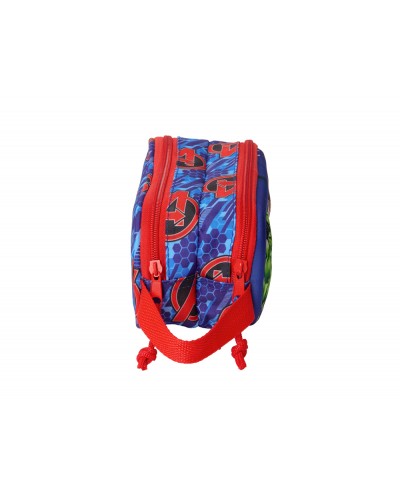 Bolso escolar portatodo safta doble 3d mochilas 3d avengers 80x210x60 mm