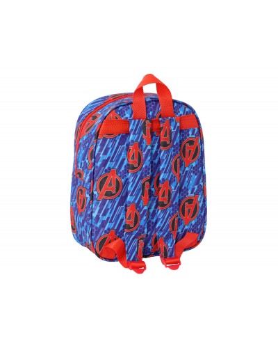 Mochila safta guarderia 3d avengers 270x220x100 mm
