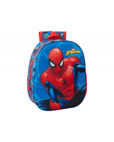 Mochila safta 3d spider man 330x270x100 mm