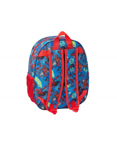 Mochila safta 3d spider man 330x270x100 mm