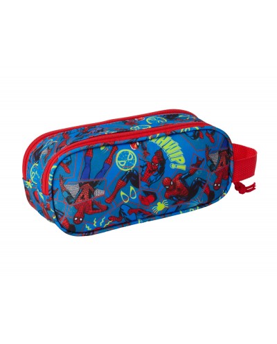 Bolso escolar portatodo safta doble 3d mochilas 3d spider man 80x210x60 mm
