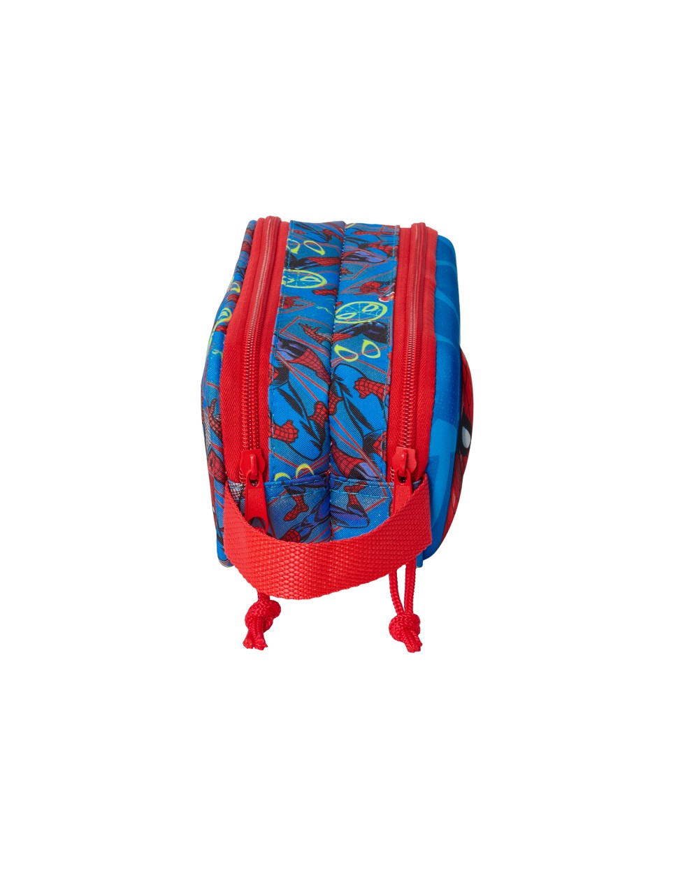 Bolso escolar portatodo safta doble 3d mochilas 3d spider man 80x210x60 mm