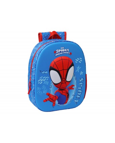 Mochila safta 3d spidey 330x270x100 mm