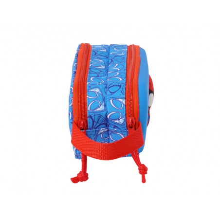 Bolso escolar portatodo safta doble 3d mochilas 3d spidey 80x210x60 mm