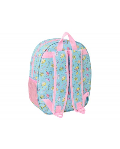 Mochila safta 3d princesas disney 330x270x100 mm