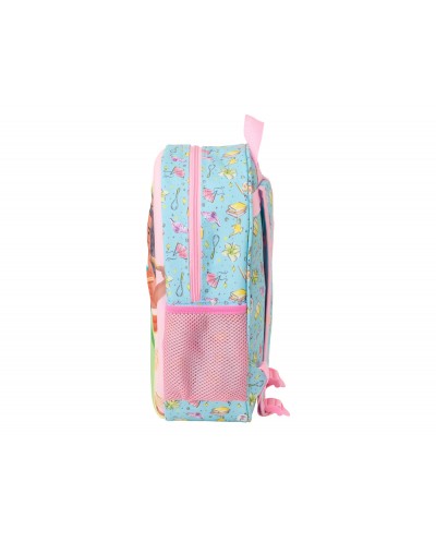 Mochila safta 3d princesas disney 330x270x100 mm