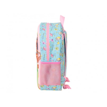 Mochila safta 3d princesas disney 330x270x100 mm