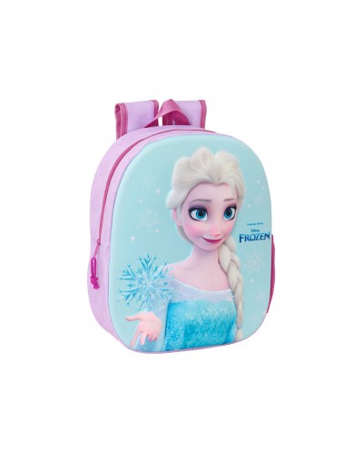 Mochila safta 3d frozen 330x270x100 mm