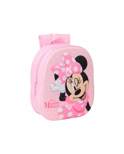 Mochila safta 3d minnie mouse 330x270x100 mm