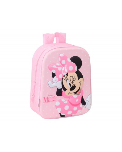 Mochila safta guarderia 3d minnie mouse 270x220x100 mm
