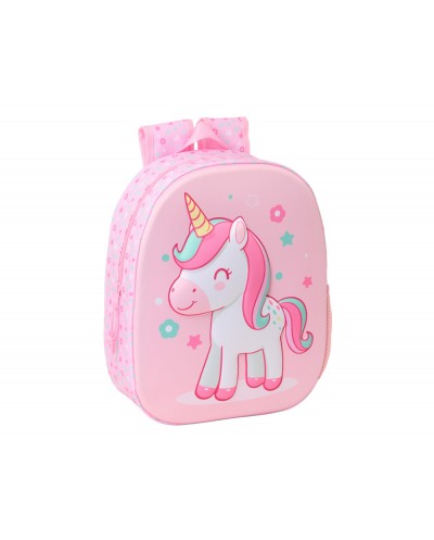 Mochila safta 3d unicorn 330x270x100 mm