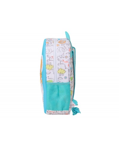 Mochila safta 3d lion 330x270x100 mm