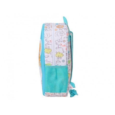 Mochila safta 3d lion 330x270x100 mm