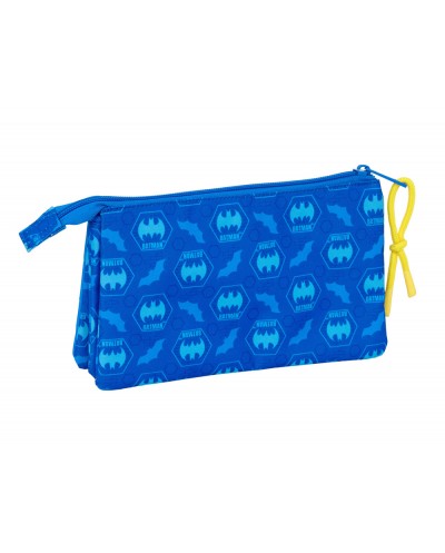 Bolso escolar portatodo safta triple batman preescolar 120x220x30 mm