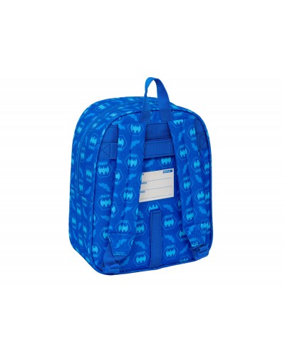 Mochila safta guarderia adaptable a carro con bolsillo frontal batman preescolar 270x220x100 mm